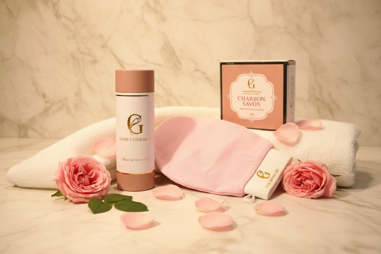 Bannière Hero Glow Exfolia 365