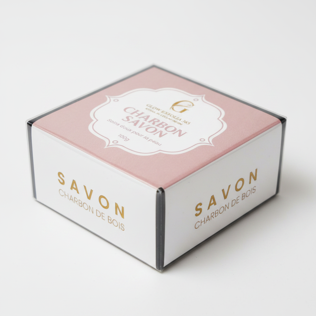 Savon Charbon Glow Exfolia 365